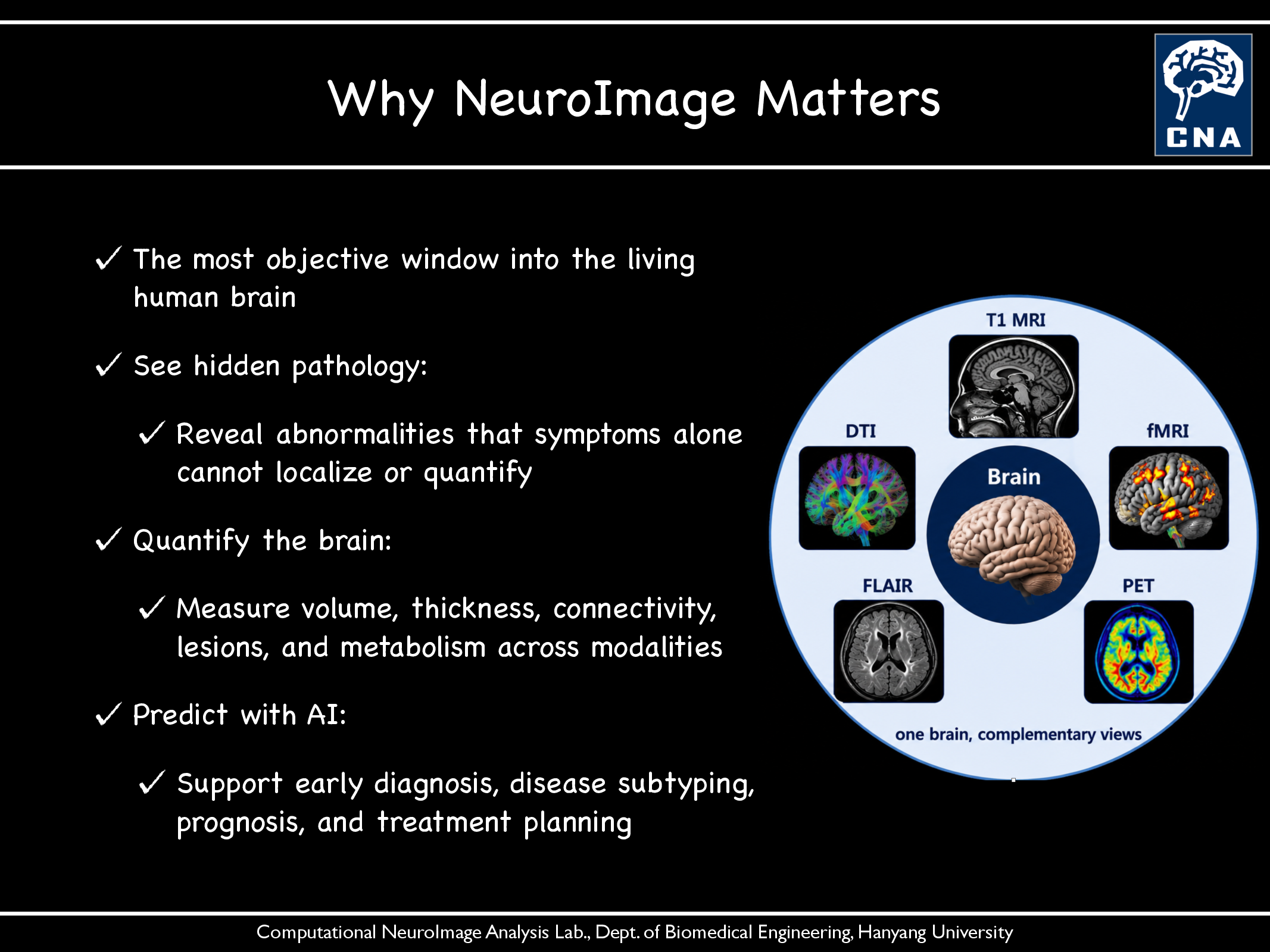 Why NeuroImage Matters